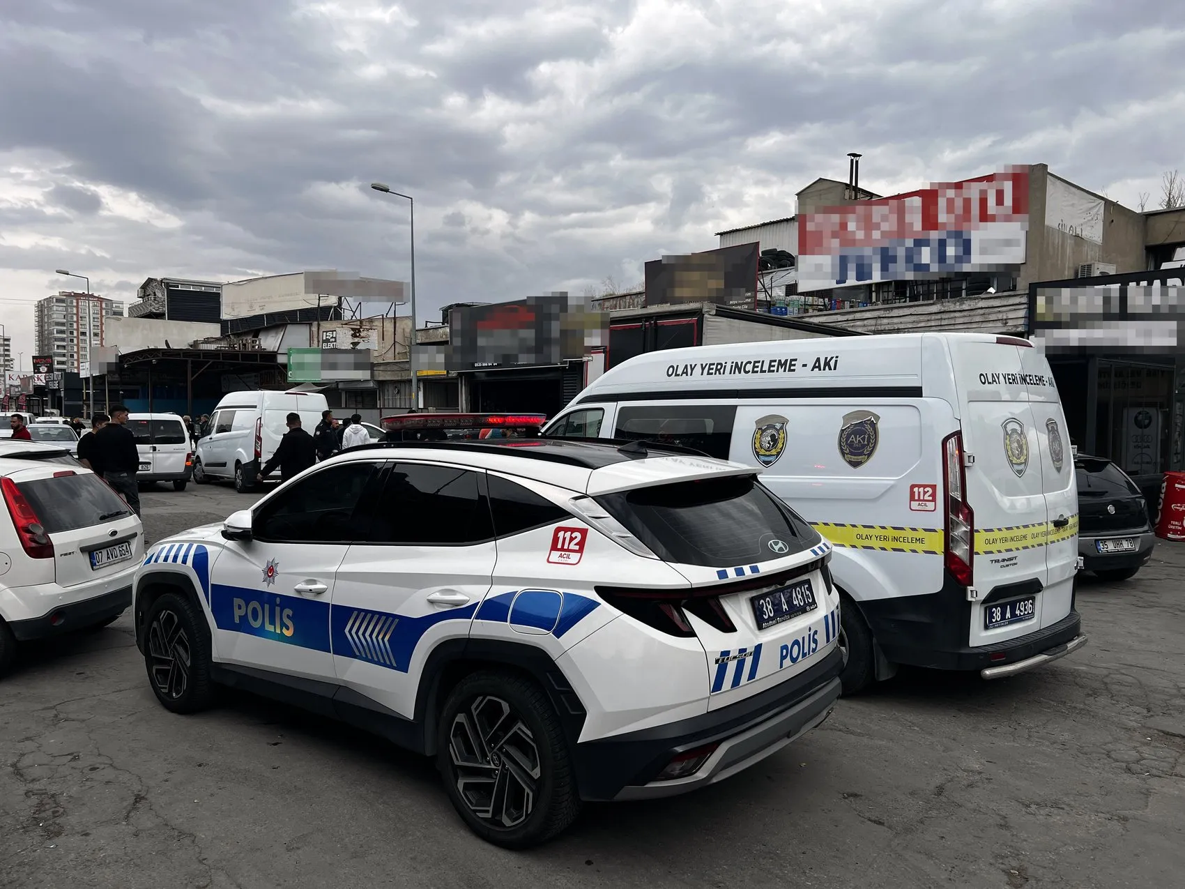 Kayseri'de tamirhaneye kanlı baskın: İşletmeci dahil üç kişi vuruldu