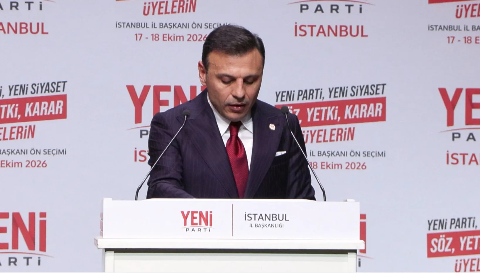 Yeni Parti'de 1 milyonluk İstanbul hedefi: Delege ağalığı devri kapandı