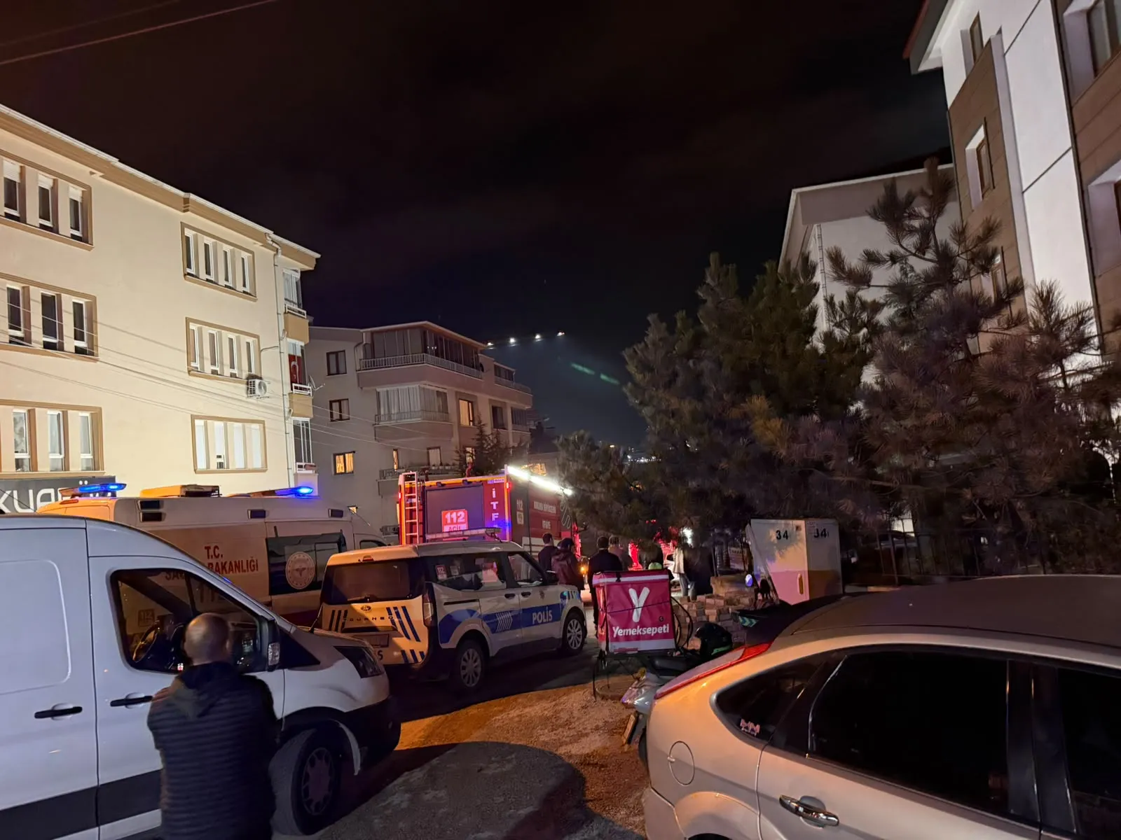 Çankaya'da korkutan patlama: Evin boş olması büyük bir faciayı önledi