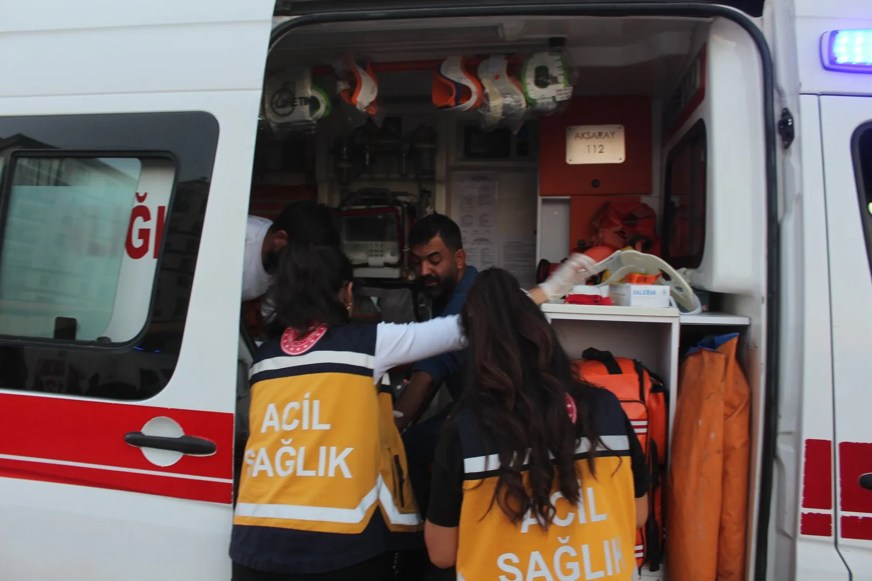 Aksaray'da akşam trafiğinde zincirleme kaza: 5 yaralı