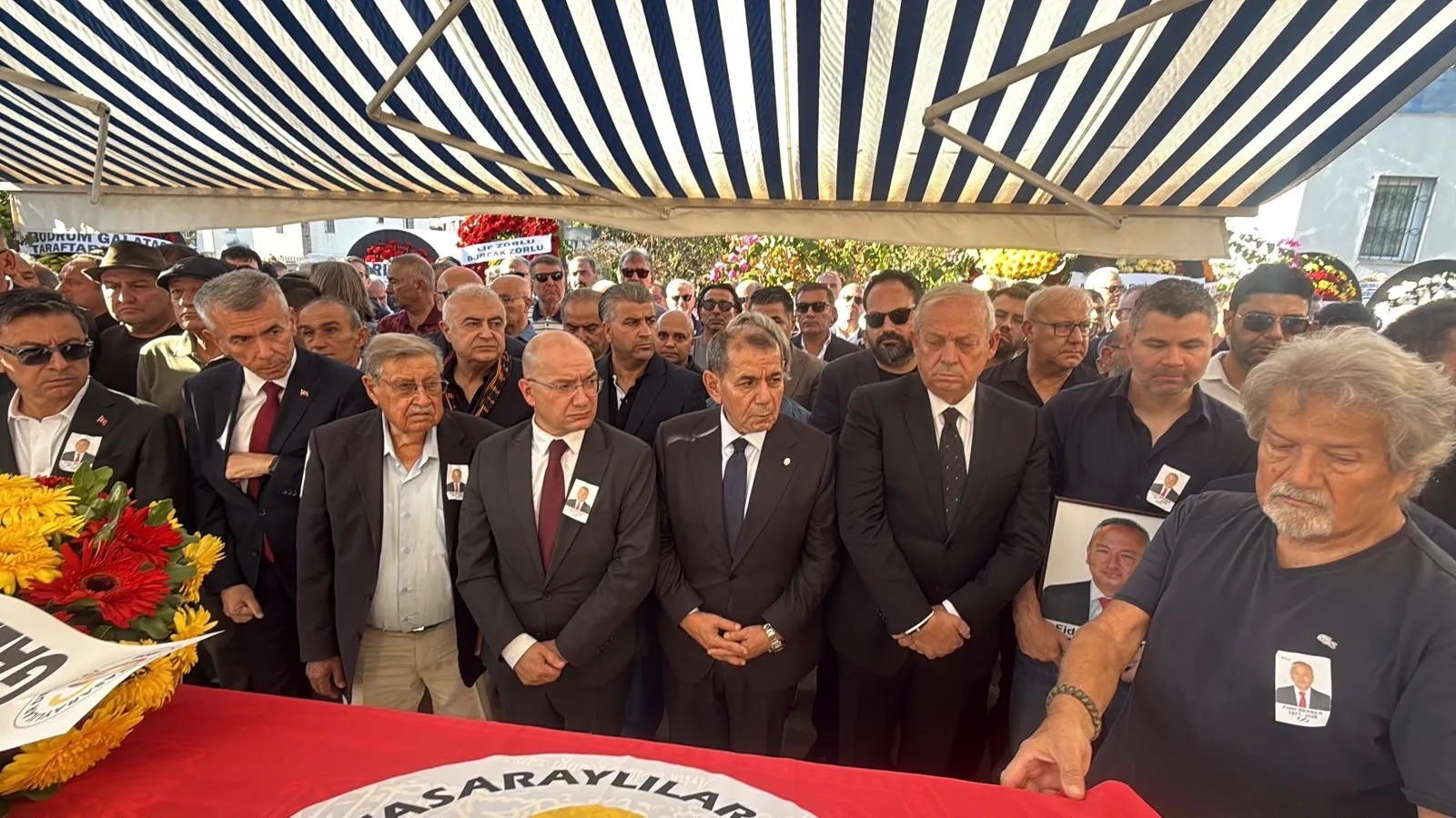 Galatasaray camiasını yasa boğan veda: Fidel Berber son yolculuğuna uğurlandı