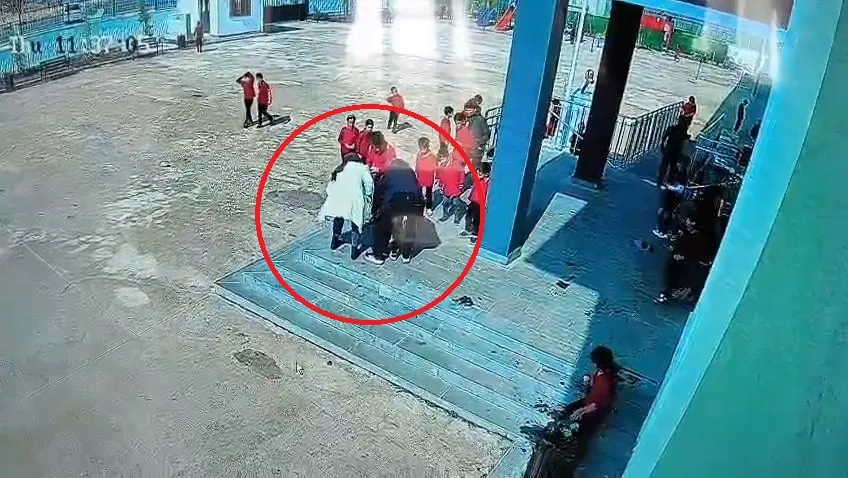 Okul koridorunda saniyelerle yarış: Müdür yardımcısının soğukkanlılığı hayat kurtardı