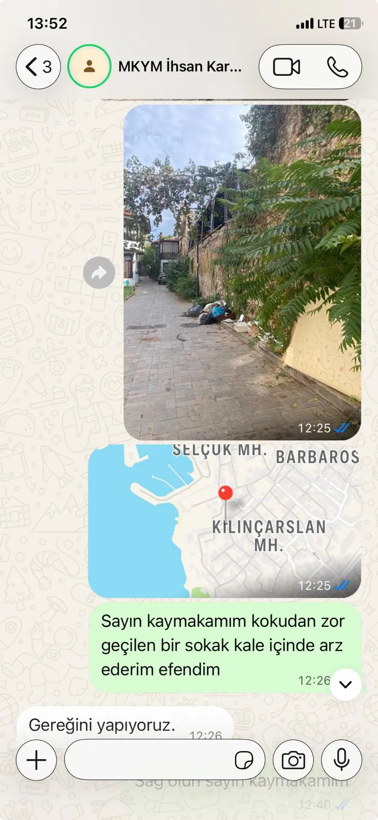 Muratpaşa Kaymakamı İhsan Kara'nın son mesajı: Görevinin başındayken veda etti