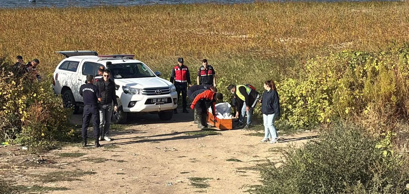 Meriç Nehri kıyısında ürküten keşif: Ekipler harekete geçti