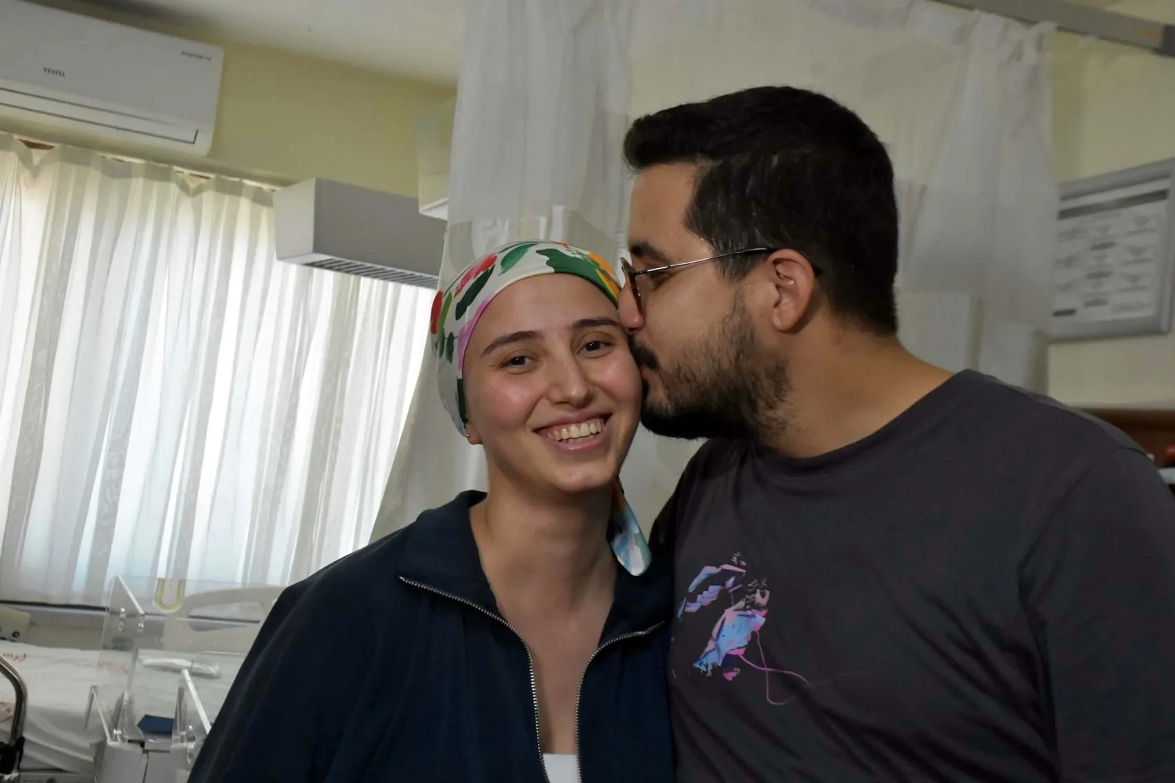 Kucağında bebeğiyle kansere meydan okuyor: O olmasa yataktan çıkamazdım