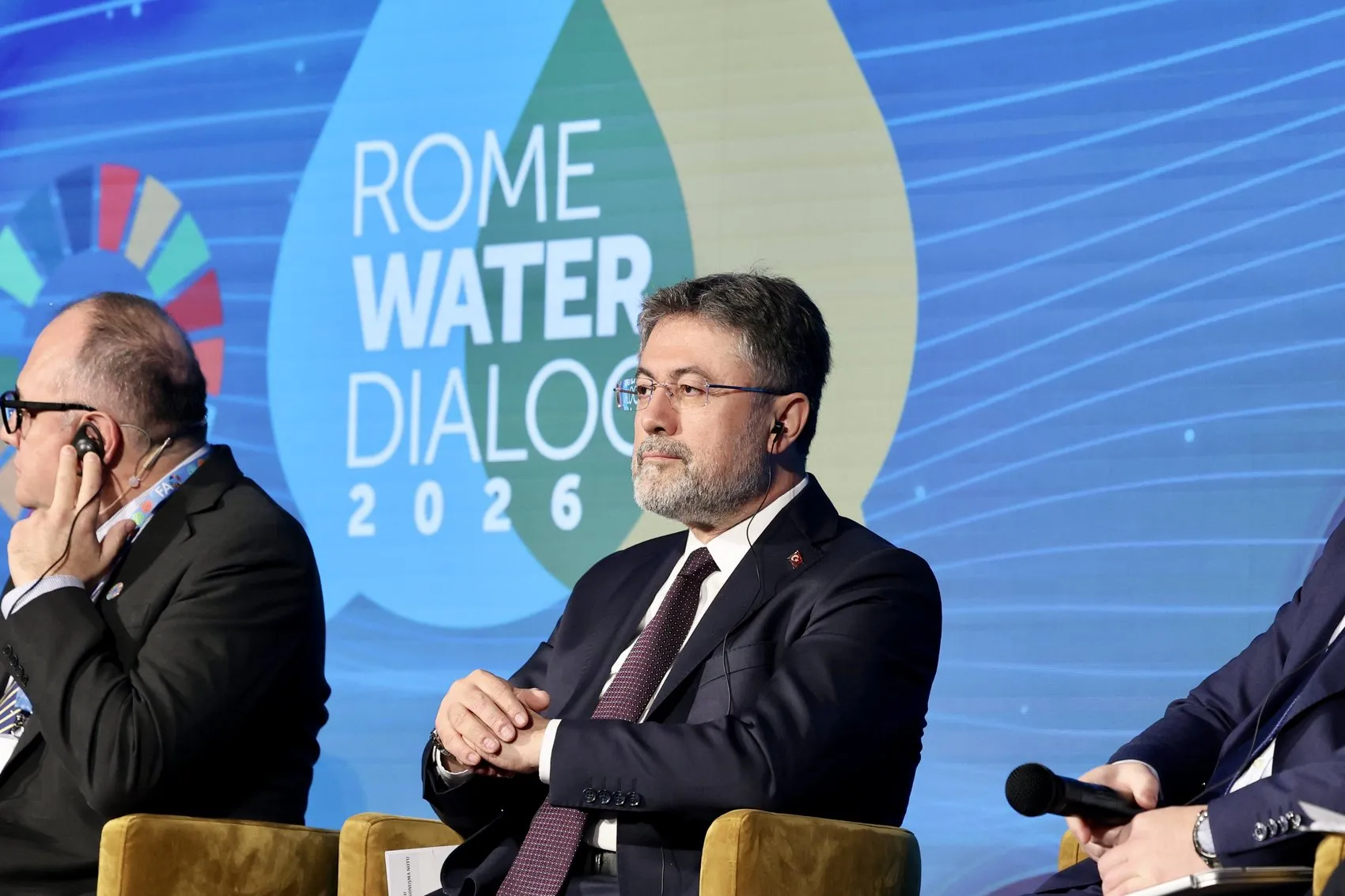 İbrahim Yumaklı'dan Roma'da kritik çağrı: Su bir baskı aracı olamaz
