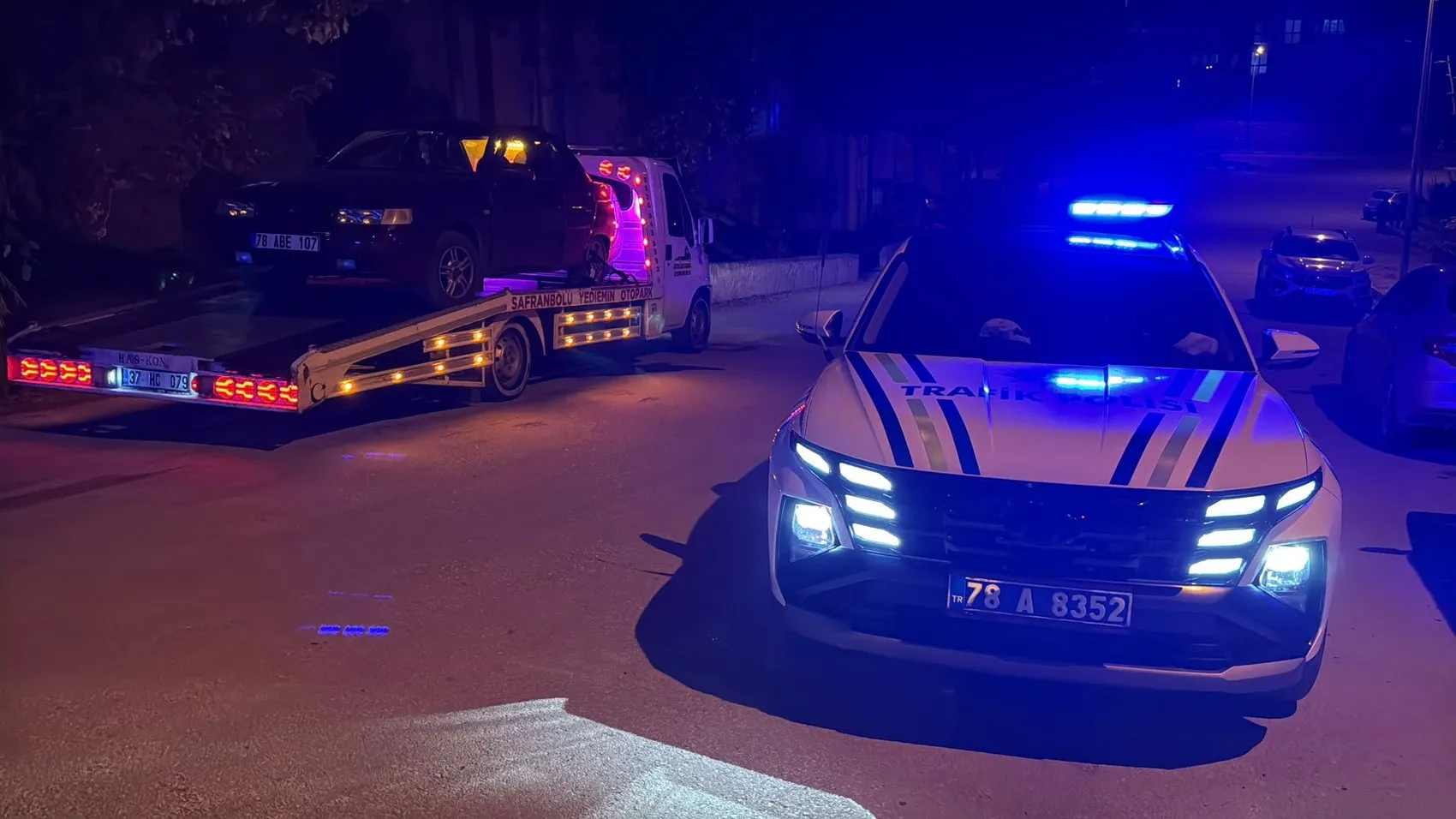 Safranbolu'da alkollü sürücünün kaçış macerası ağır bir faturayla bitti