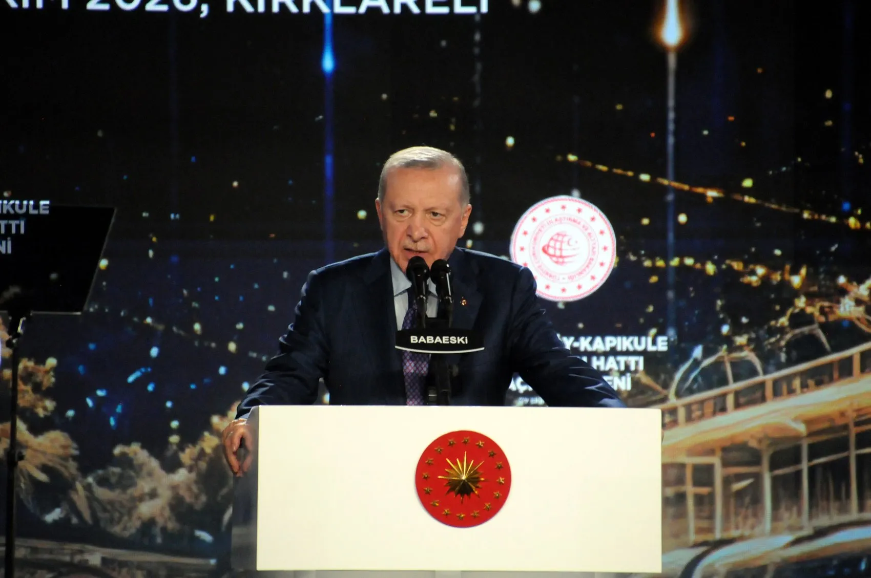 Trakya'nın ulaşım çehresini değiştiren dev adım: Hızlı tren hattında ilk sefer Cumhurbaşkanı'ndan