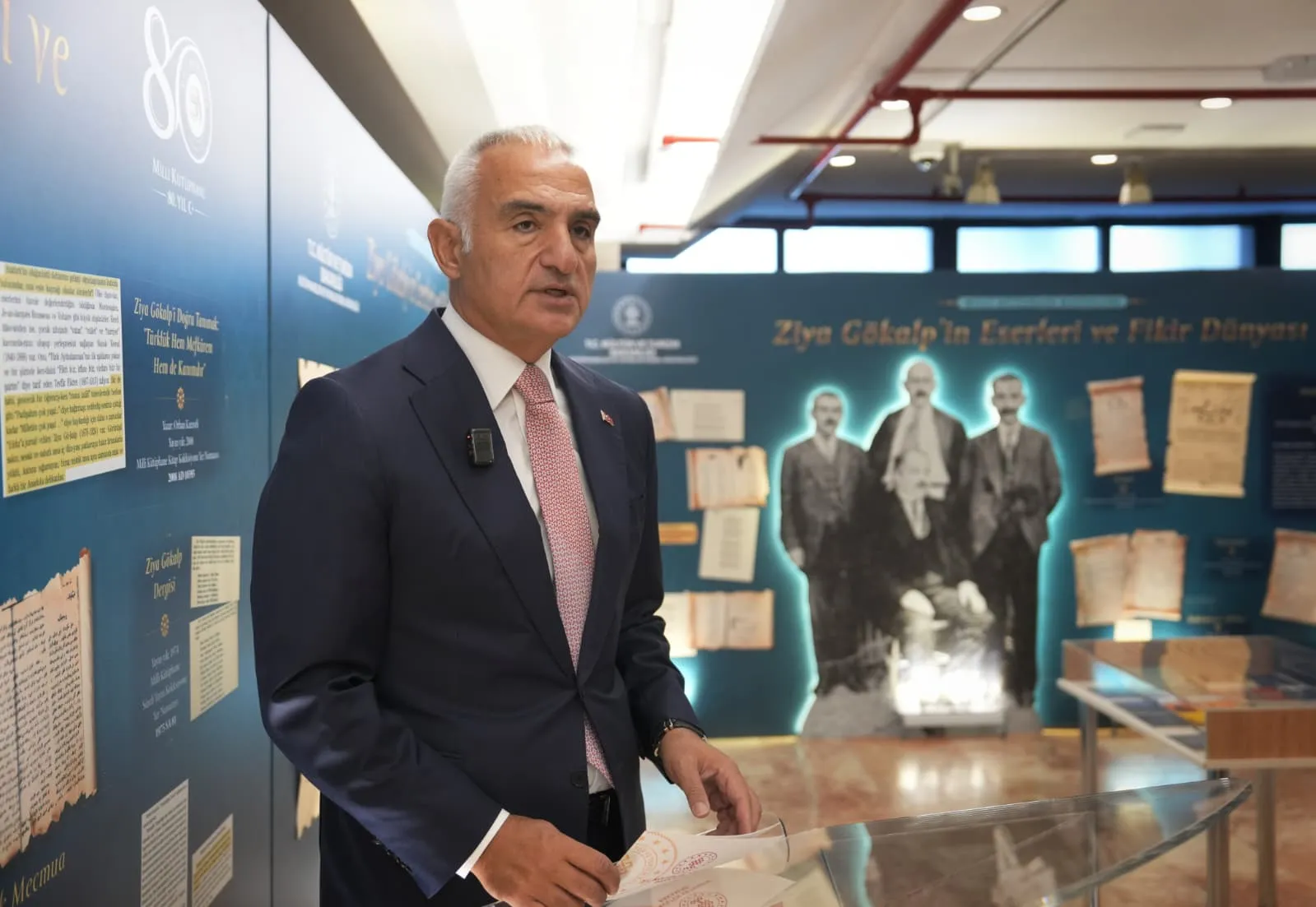 Cumhuriyetin Fikri Mimarı 150 Yaşında: Milli Kütüphane'de Gökalp'in İzleri Sürülüyor