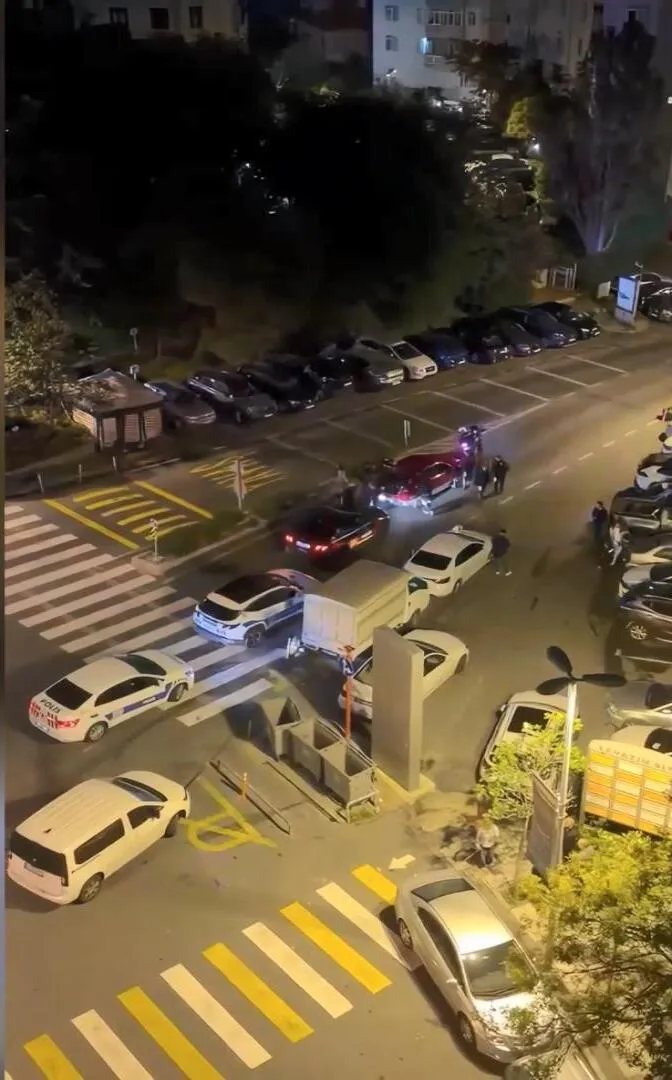 Beşiktaş’ta gece yarısı havai fişekli eğlence polise takıldı: Kaçış planı kısa sürdü