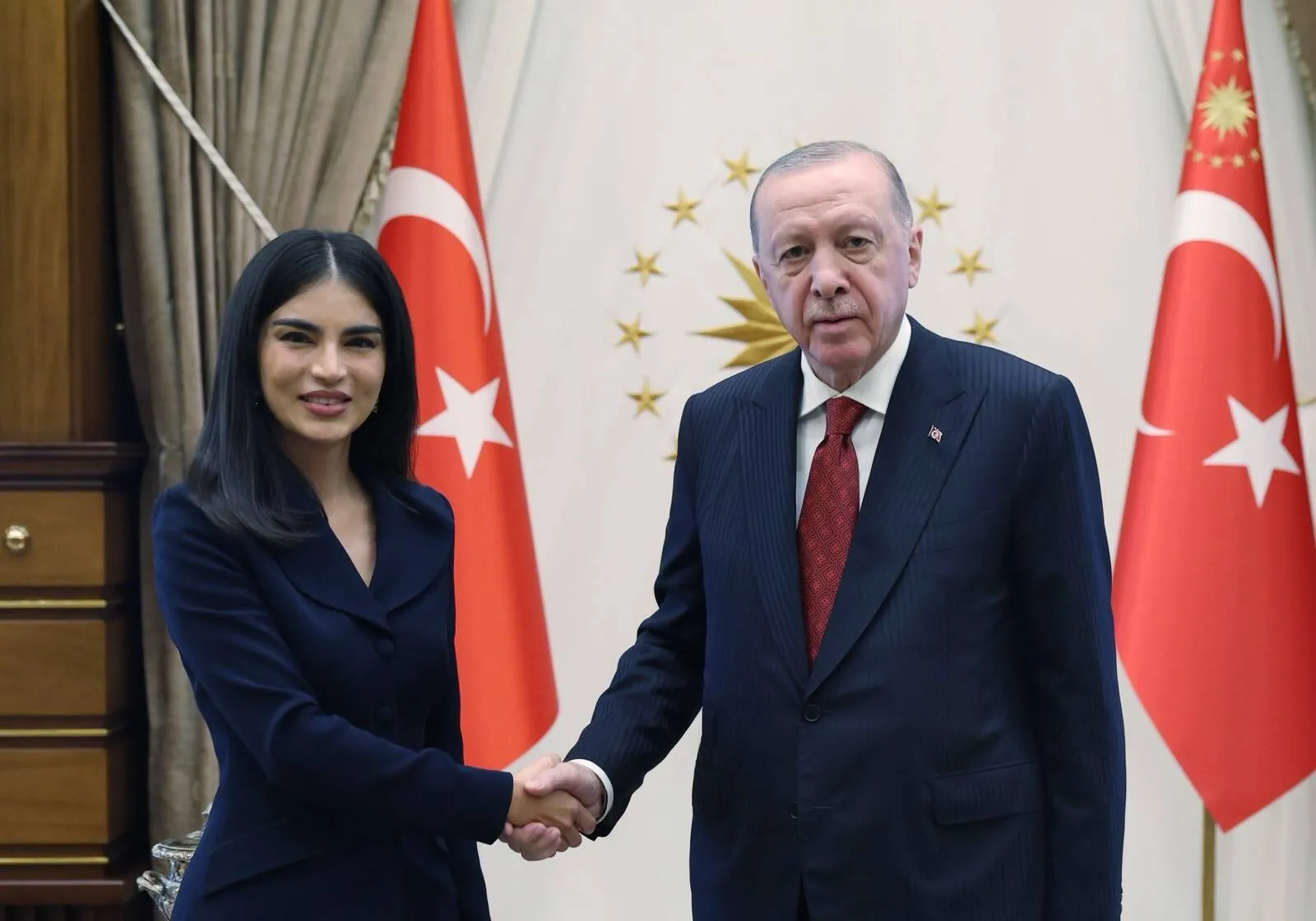 Külliye'de kritik temas: Erdoğan'ın konuğu Mirziyoyeva oldu