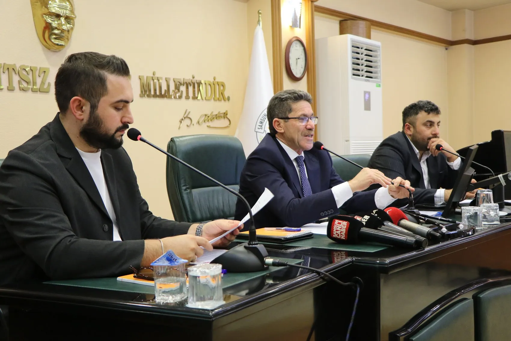 Samsunspor'un kalbi Nuri Asan Tesisleri için kritik meclis mesaisi