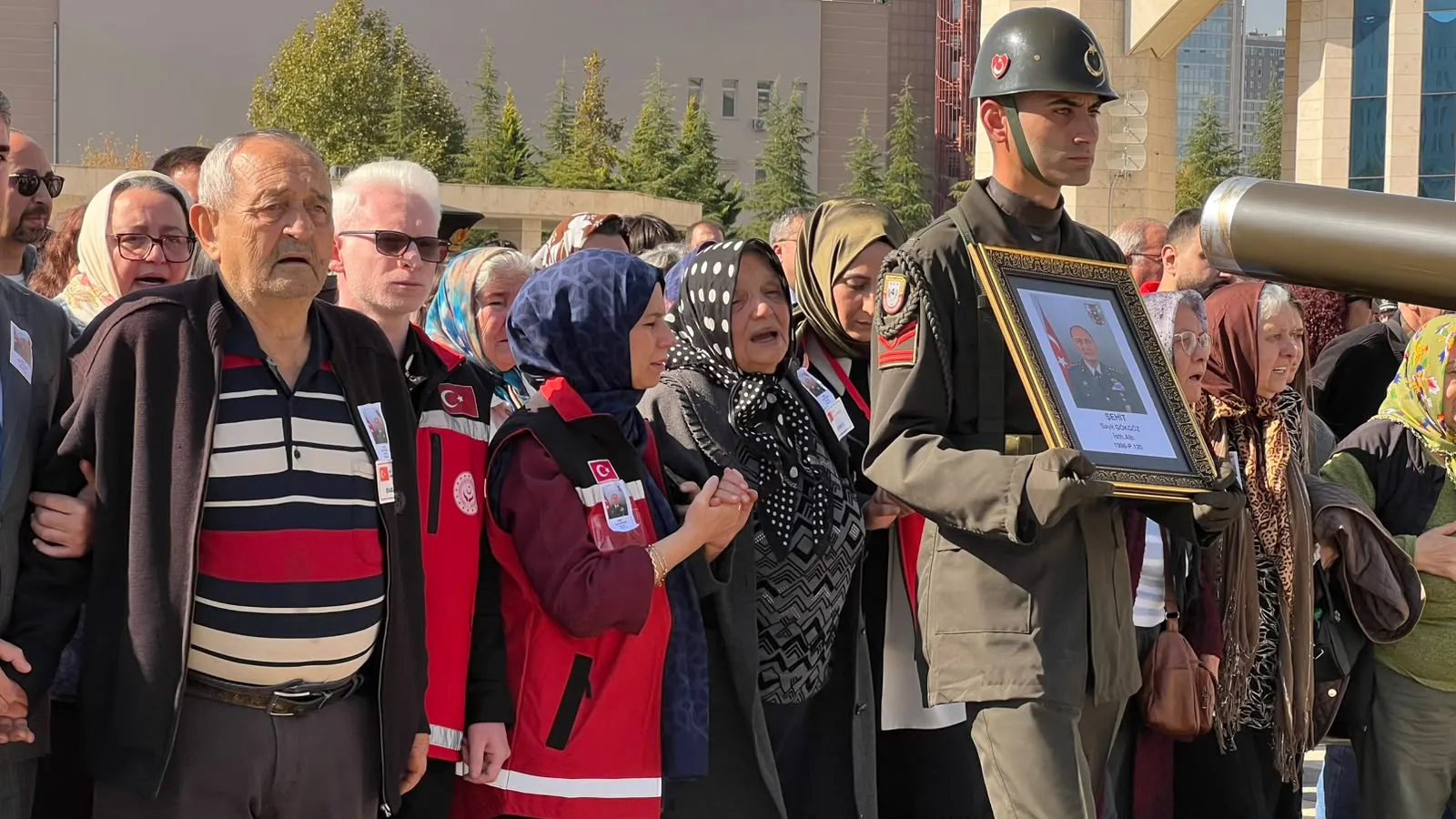 Ankara'da hüzünlü veda: Şehit Albay Sayit Gökgöz dualarla uğurlandı
