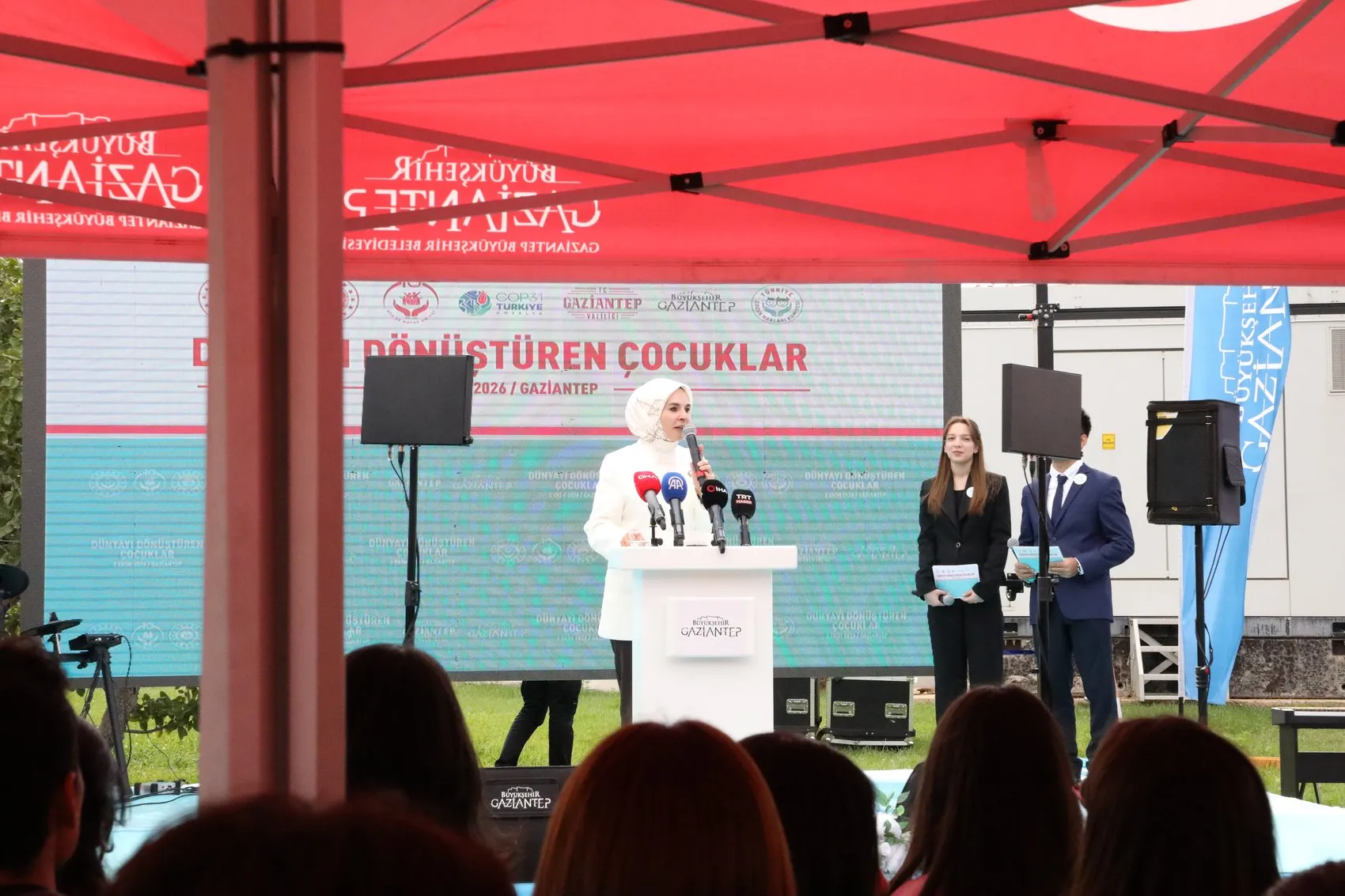 Geleceğin Mimarları Gaziantep'te Buluştu: Çocuklar İklim Krizine Karşı Ses Yükseltiyor