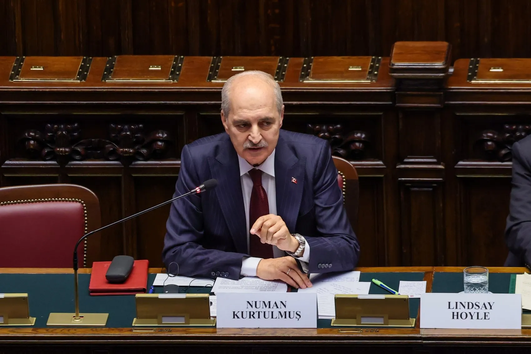Roma'da Kıbrıs gerilimi: Kurtulmuş'tan Rum temsilciye tarihi belgelerle sert yanıt
