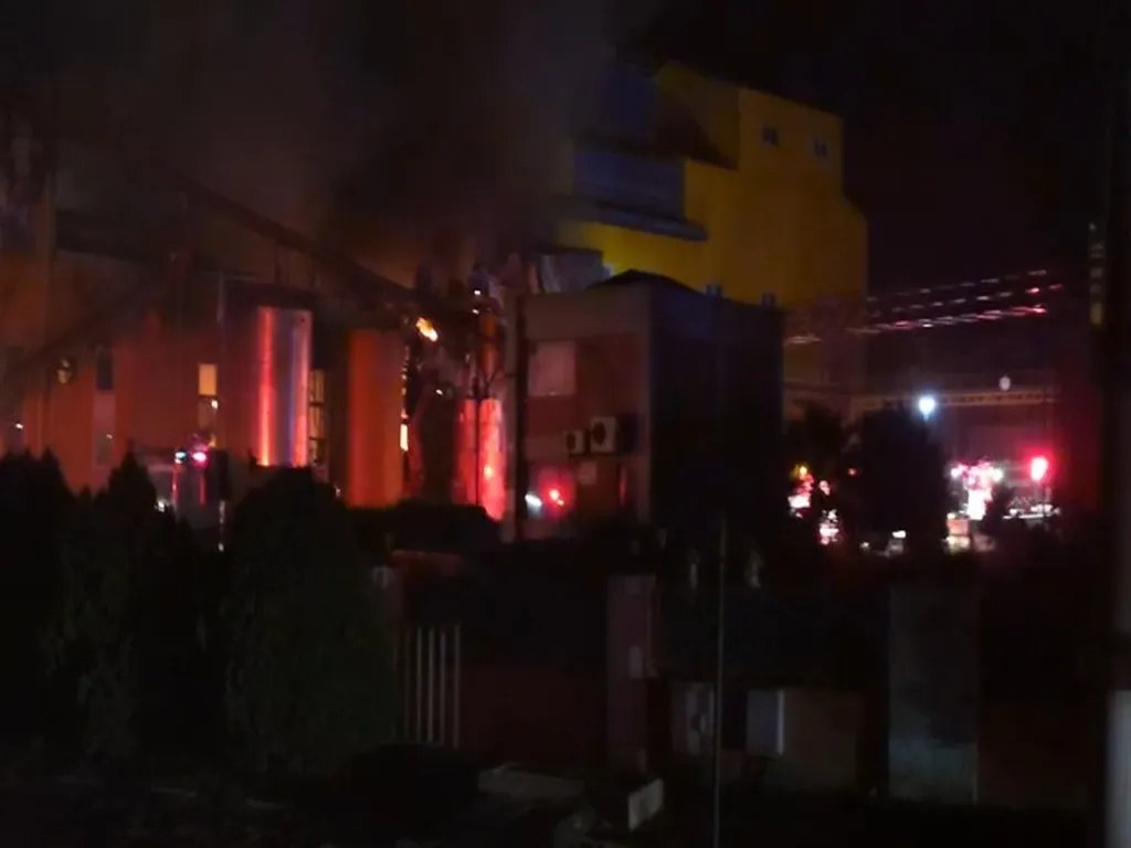 Bandırma'da gece yarısı kabusu: Yağ fabrikası küle döndü