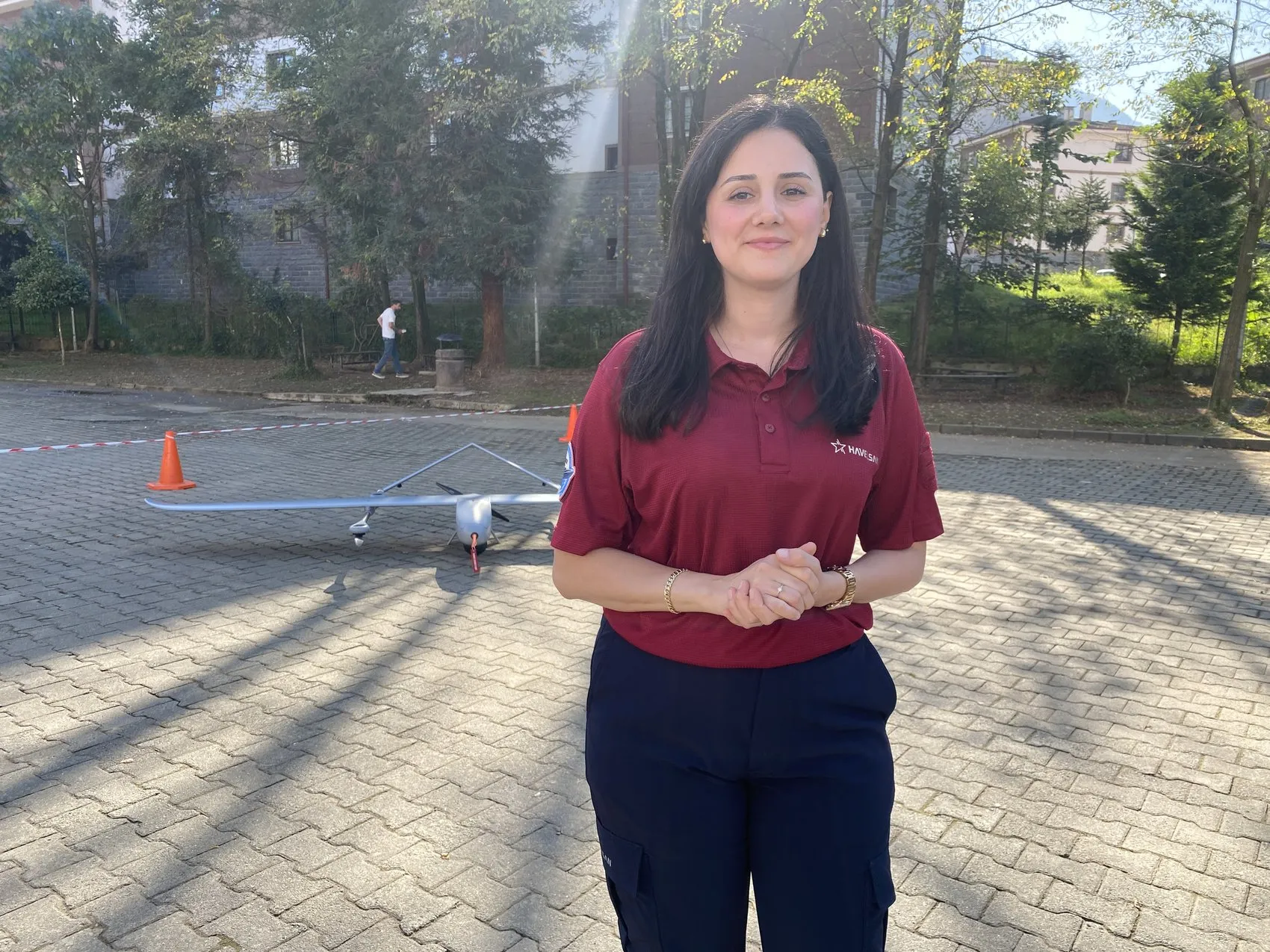 Rize'de okul bahçesi teknoloji üssüne dönüştü: Öğrenciler BAHA ile tanıştı
