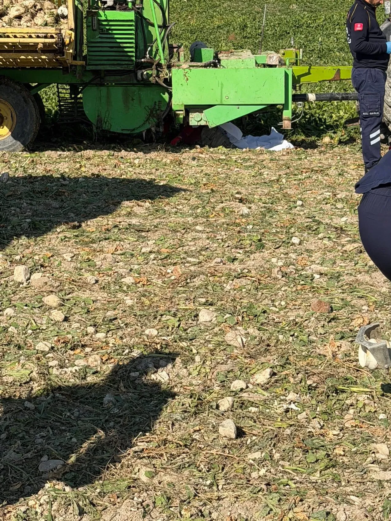 Polatlı'da tarım faciası: Pancar tarlasında acı veda