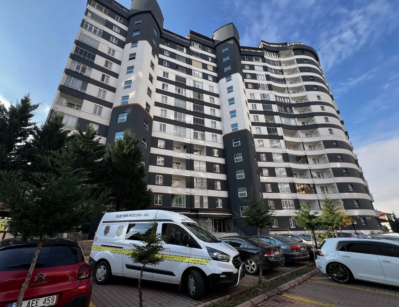 Kayseri'de apartman görevlisinin dairesinde kanlı hesaplaşma