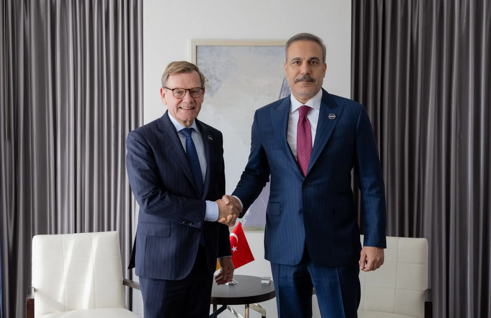 Diplomaside kritik temas: Hakan Fidan ve Alman mevkidaşı Atlanta'da bir araya geldi