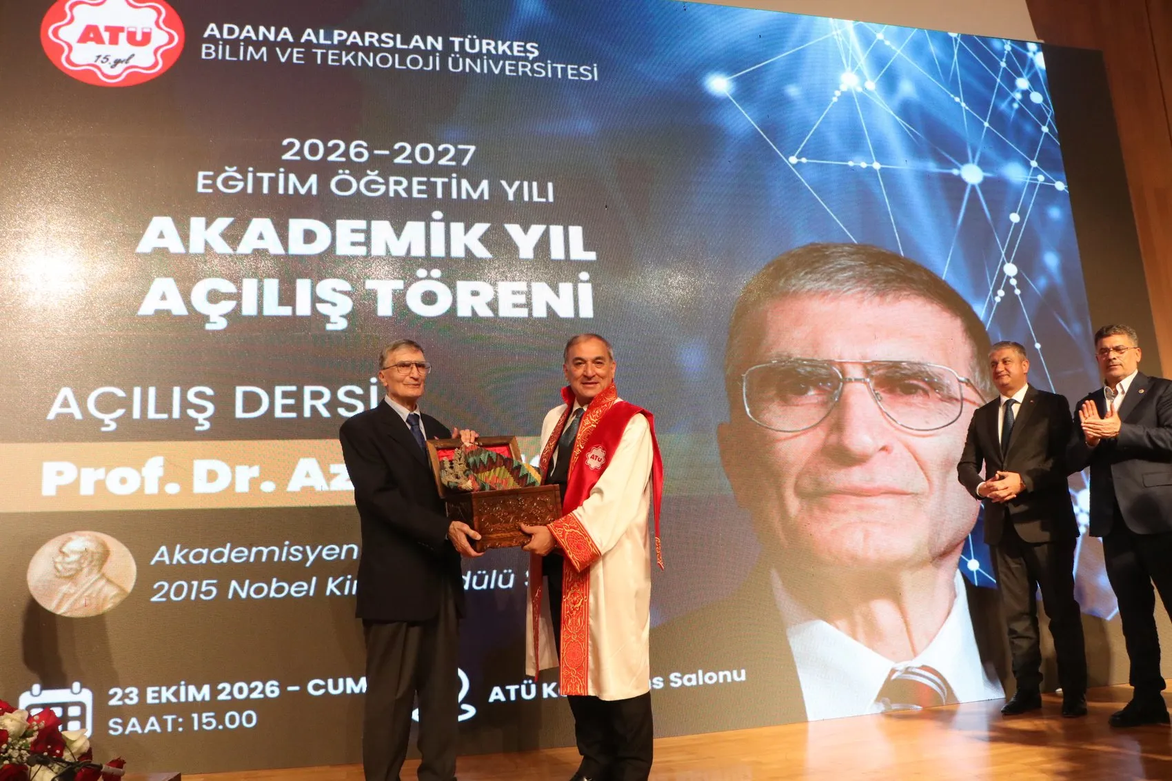 Nobel ödüllü Aziz Sancar'dan gençlere kritik çağrı: Bilimsel bağımsızlık için yerli üretim şart