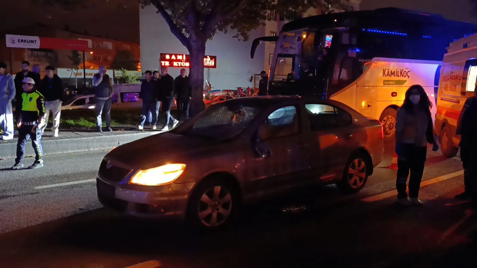 İnegöl'de bariyerleri aşmaya çalışırken canından oldu