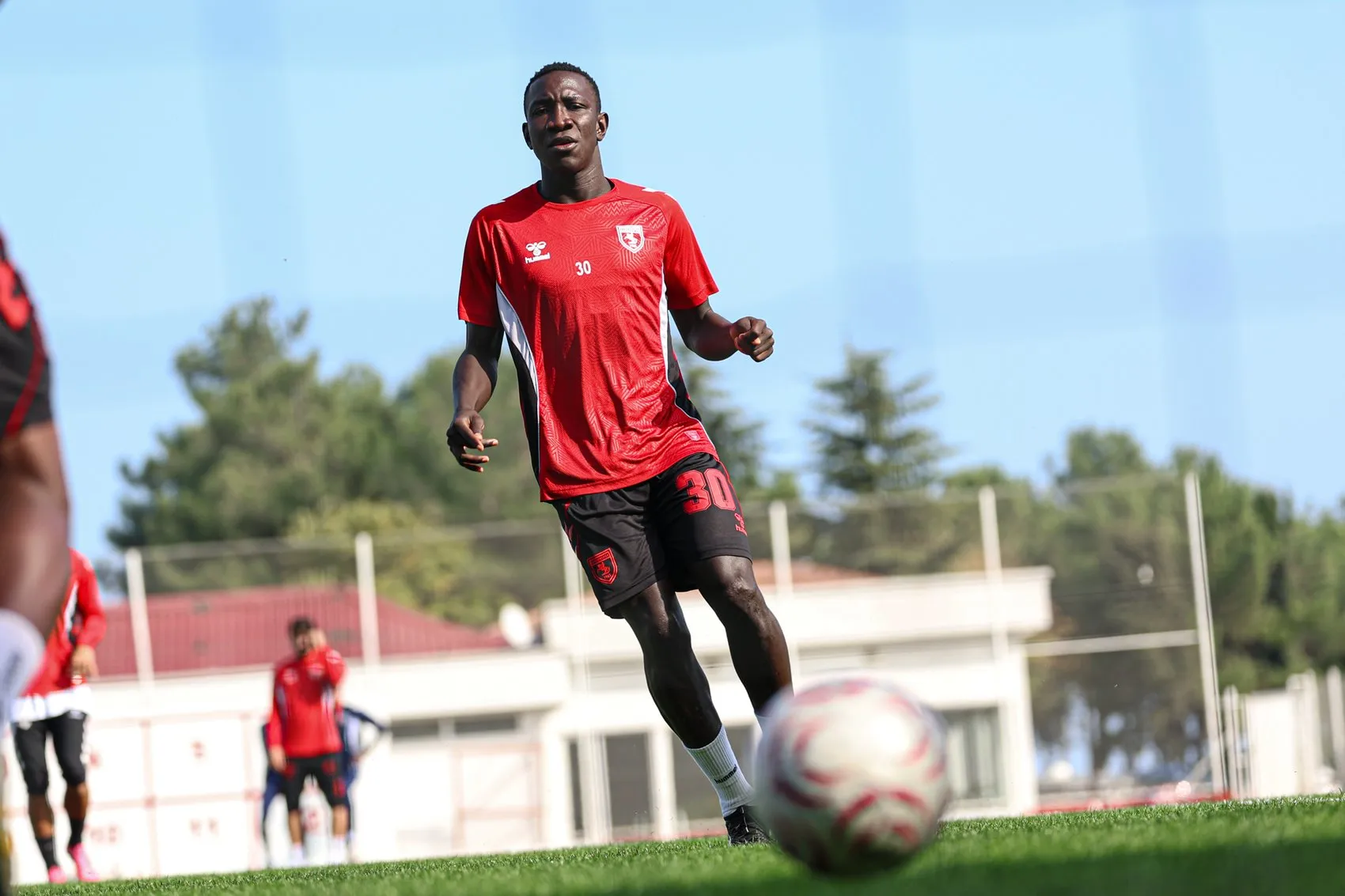 Samsunspor'da Başakşehir mesaisi: Cumhuriyet coşkusu sahaya taşındı