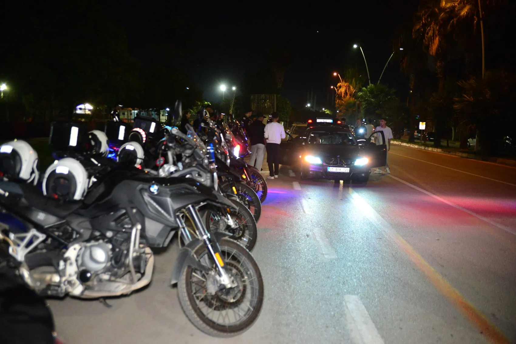 Adana semalarında dronlu takip: Suçlulara göz açtırılmadı