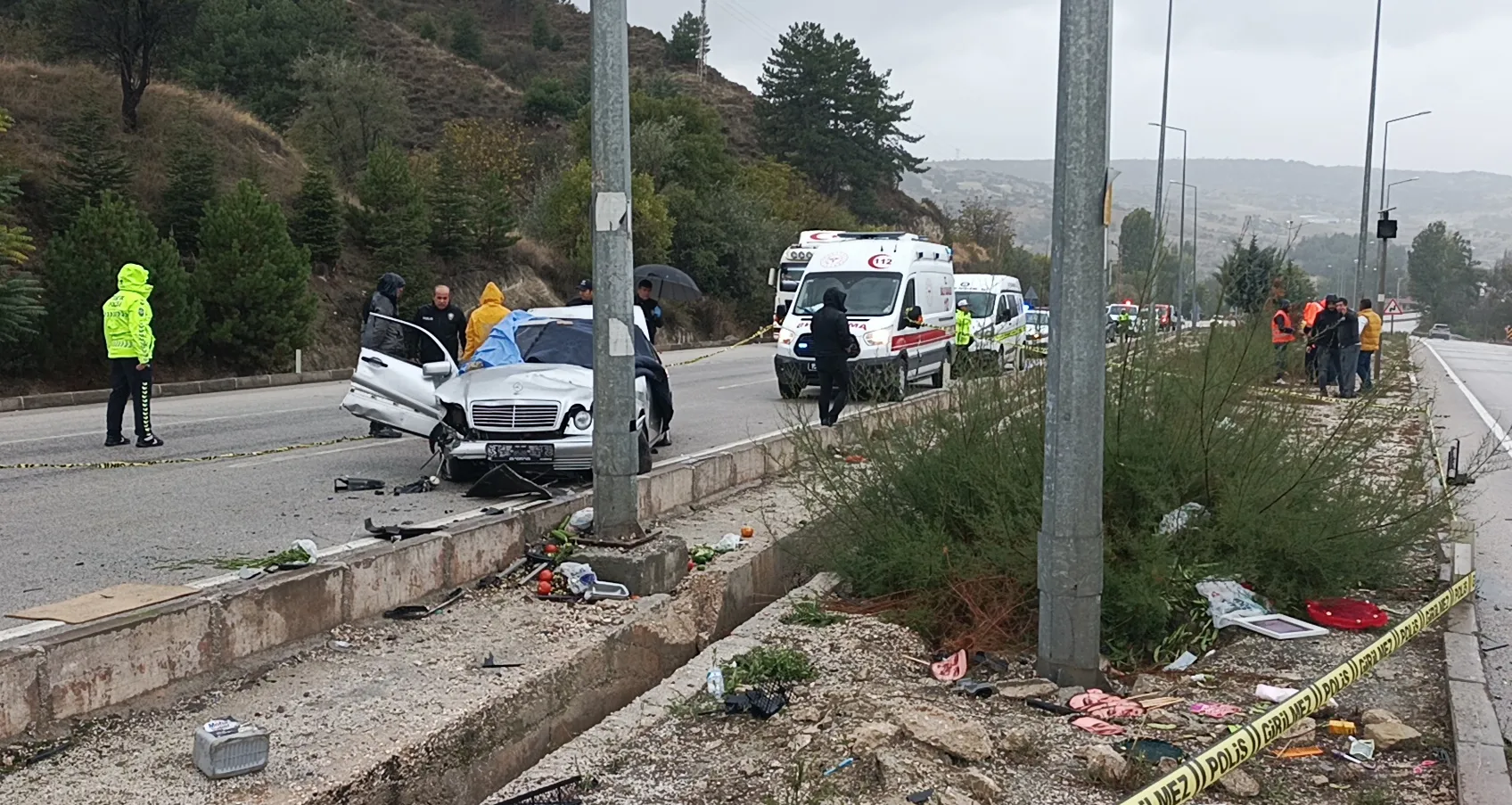 Düğün sevincini yasa boğan kaza: Yolculuk faciayla noktalandı