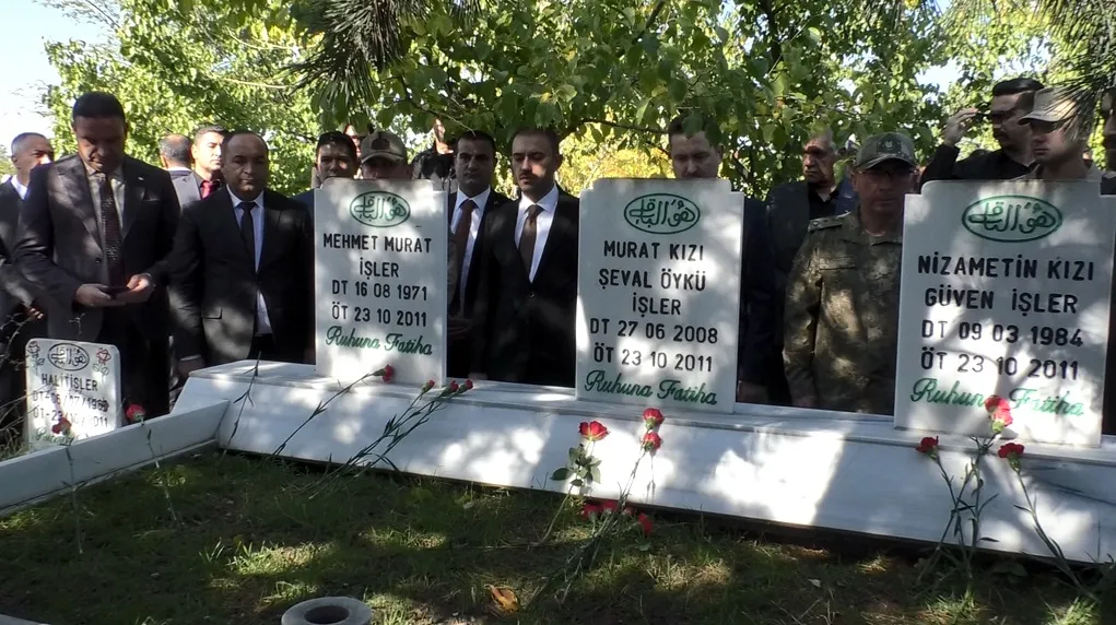 Erciş'te 15 Yıllık Hüzün: Deprem Kayıpları Dualarla Anıldı