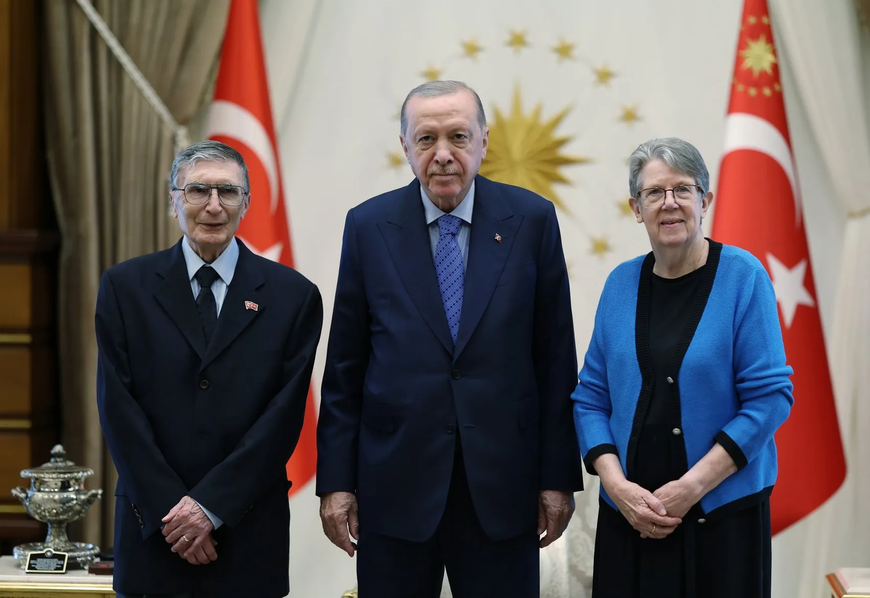 Külliye'de Bilim Rüzgarı: Erdoğan'ın Konuğu Aziz Sancar Oldu