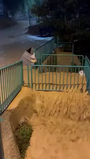 Kocaeli'de gece yarısı kabusu: Yollar göle döndü, sürücüler zor anlar yaşadı