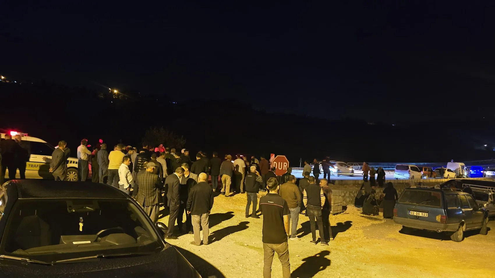 Besni'de gece vakti acı olay: Yolun karşısına geçmek isterken canından oldu