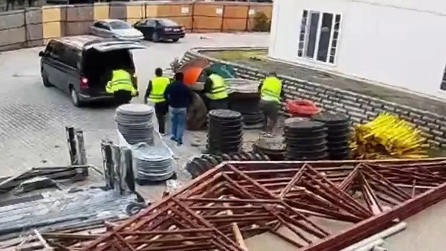 İşçi kılığında şantiye baskını: Milyonluk vurgun yapan şüphelilerin sonu hüsran oldu