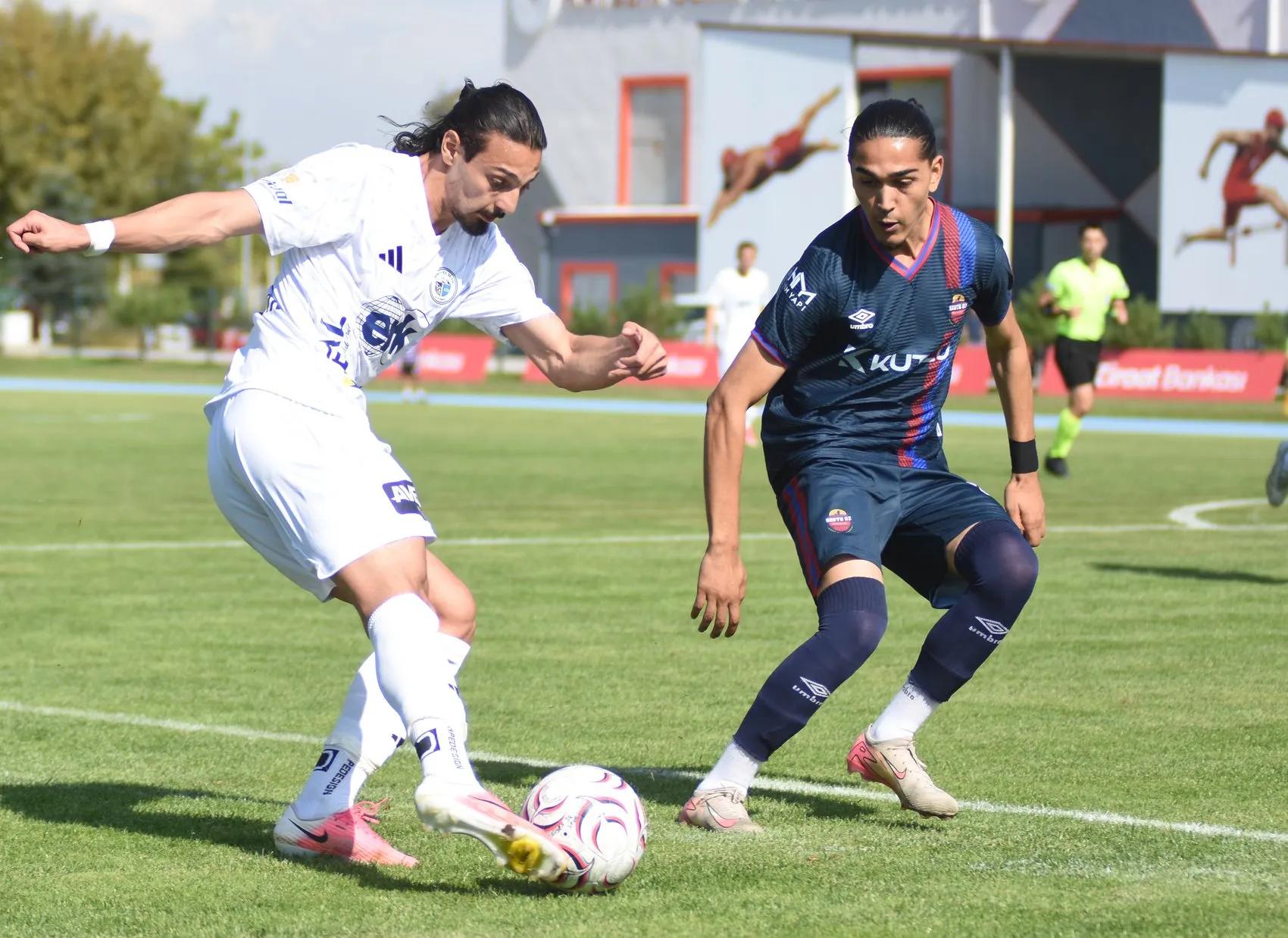 Erciyes 38 FK kupada hata yapmadı: Kahta 02 Spor engelini iki golle aştı