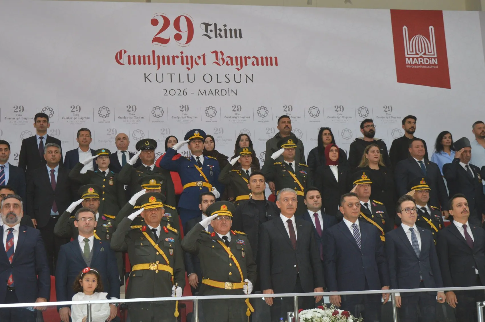 Mardin'de Cumhuriyetin 103. Yılı: Dört Dilde Yükselen Kardeşlik Ezgisi