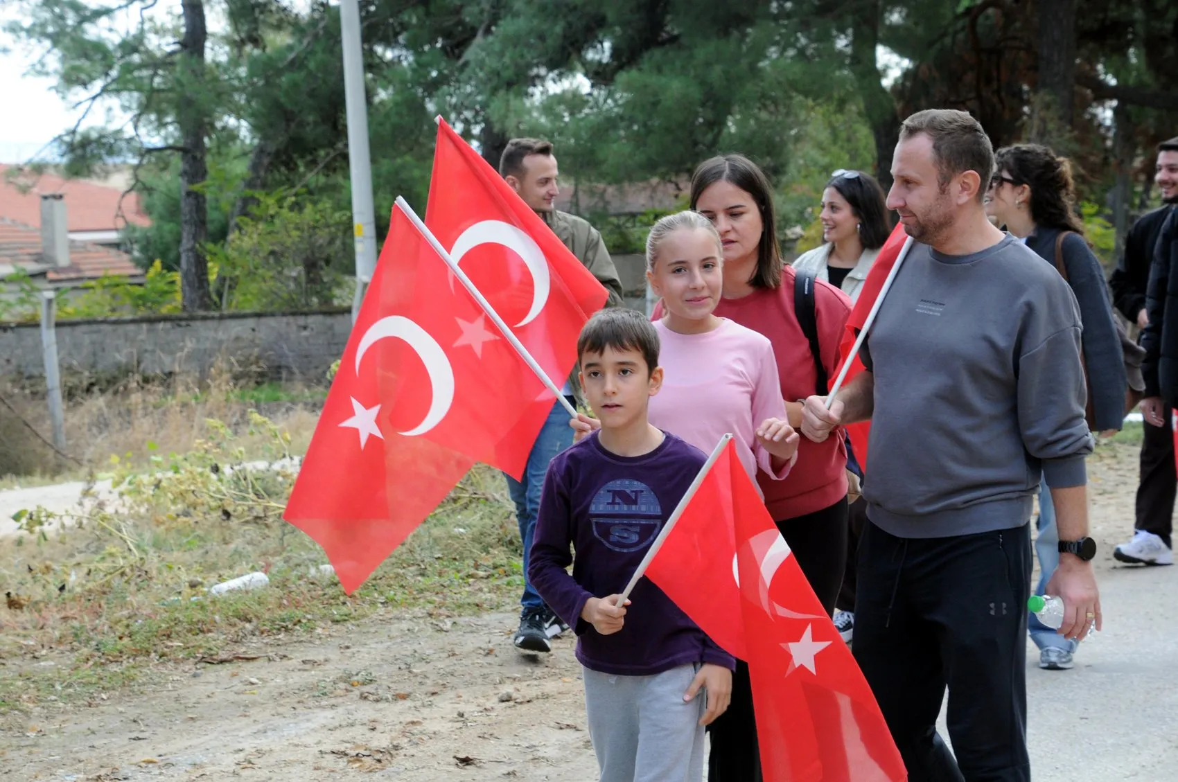 Tarihin dönüm noktası Edirne'de anıldı: 4 kilometrelik vefalı yürüyüş