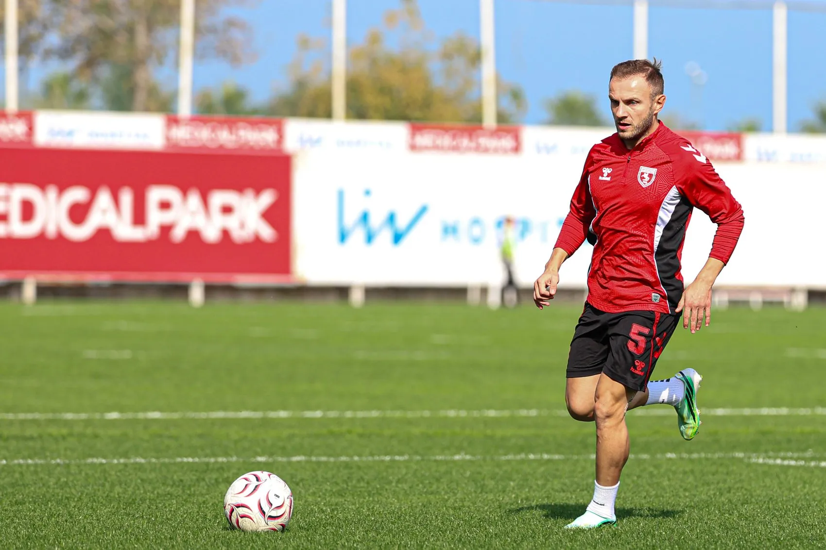 Samsunspor'da Başakşehir mesaisi: Cumhuriyet coşkusu sahaya taşındı