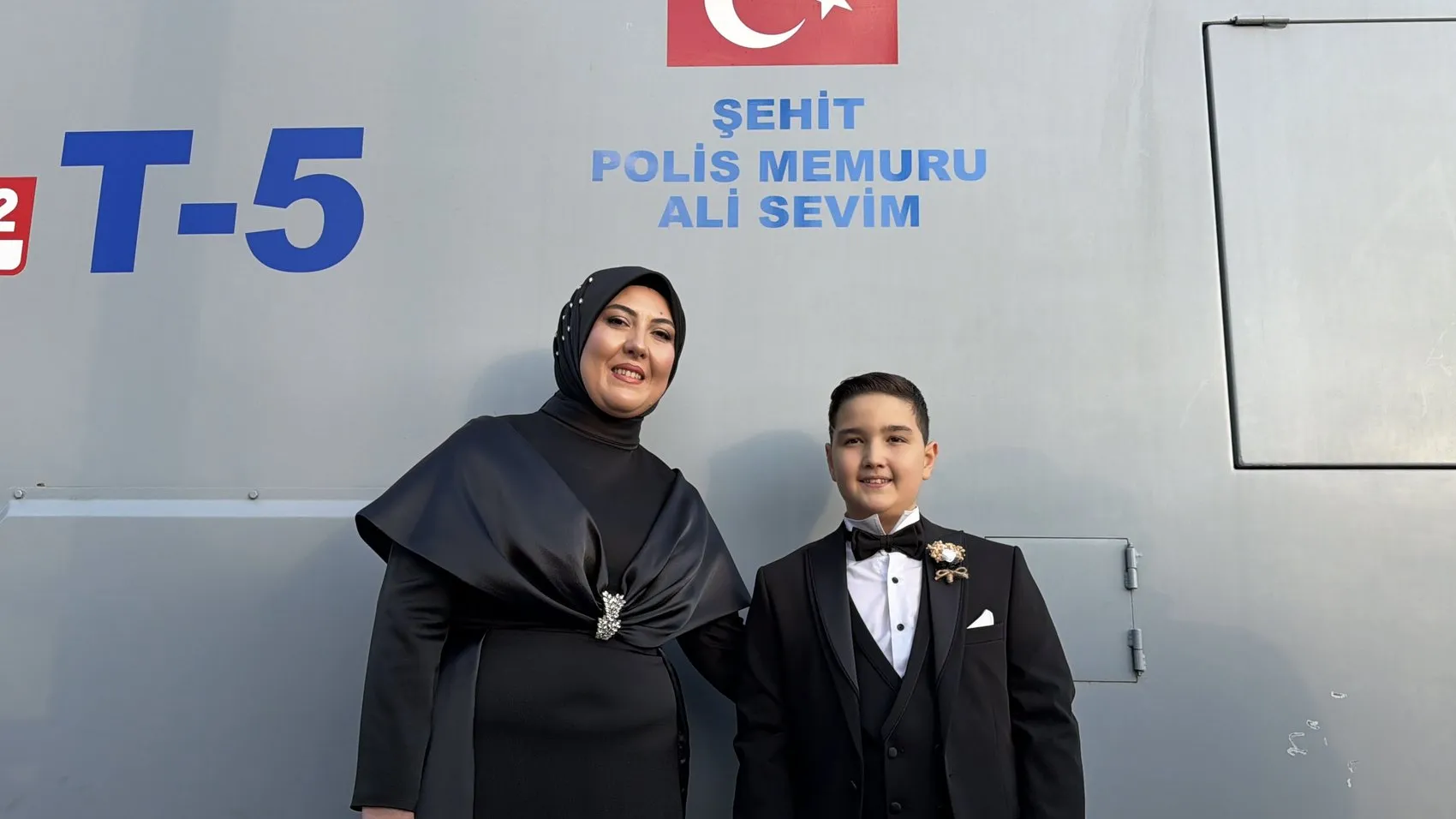 Şehit babasının emaneti Eyüphan’ın en özel günü: Sünnet konvoyuna TOMA eşlik etti