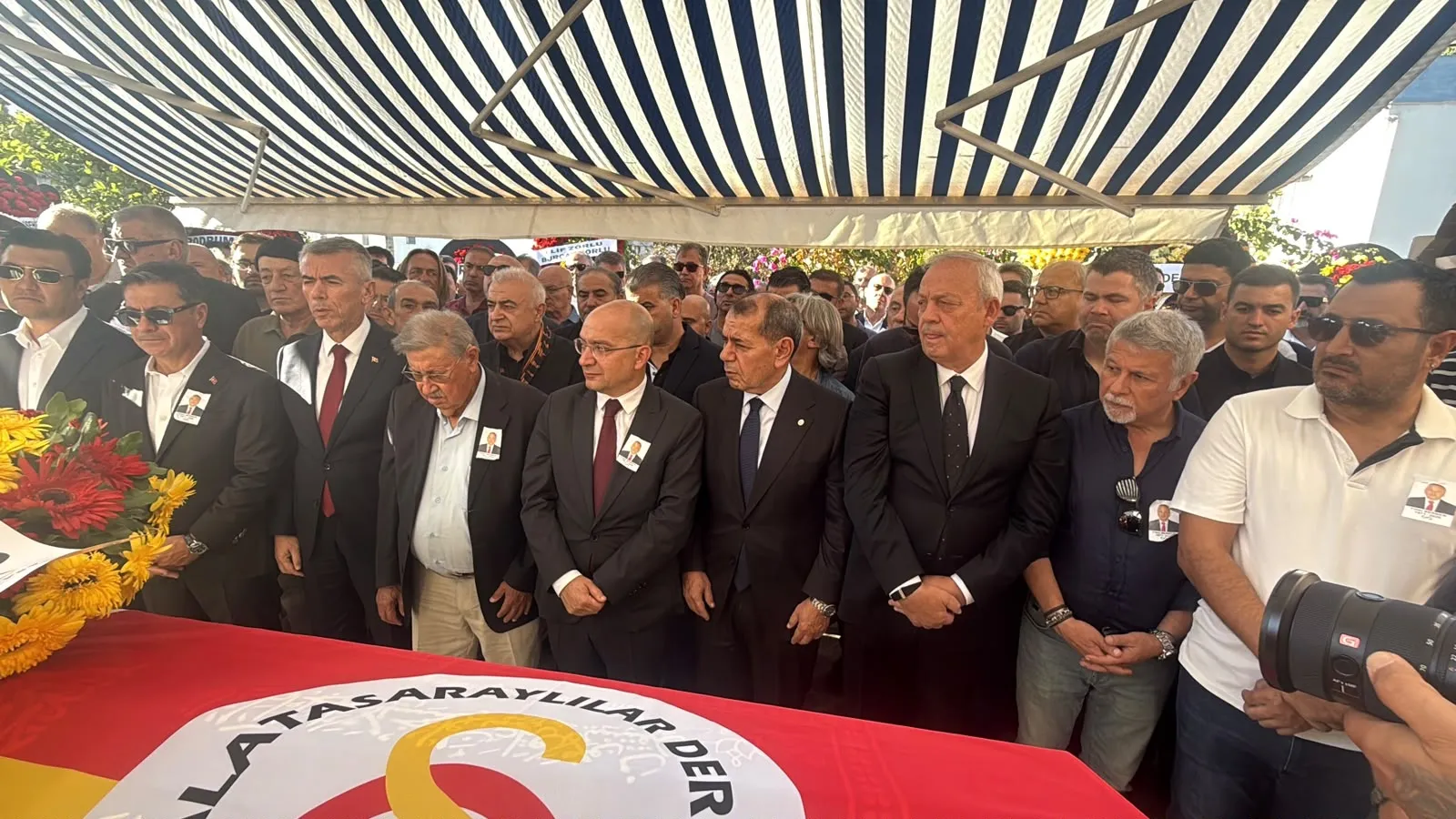Galatasaray camiasını yasa boğan veda: Fidel Berber son yolculuğuna uğurlandı