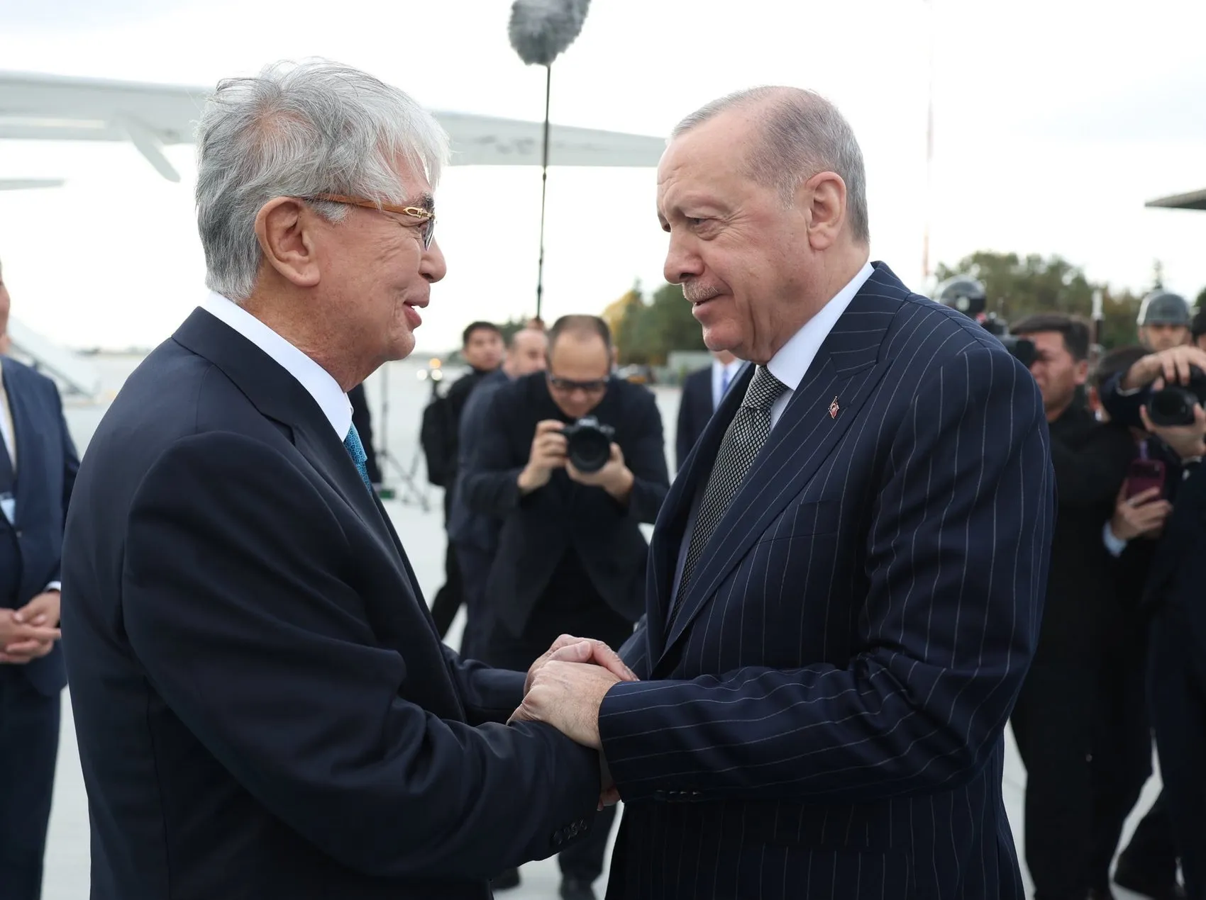 Ankara'da tarihi zirve: Kazakistan lideri Tokayev için görkemli karşılama