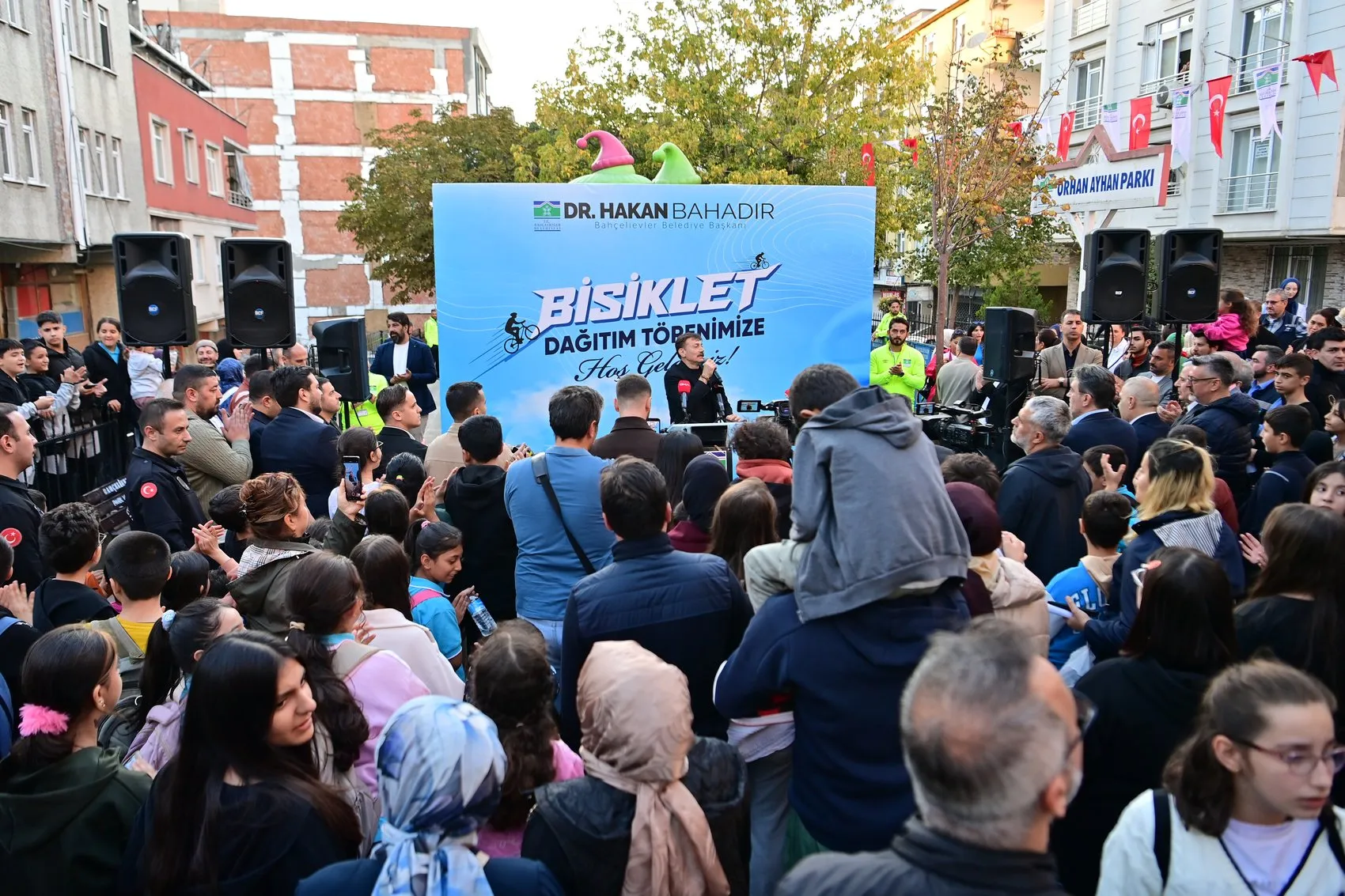 Bahçelievler'de pedal çevirme heyecanı: 45'inci kez yüzleri güldüren buluşma