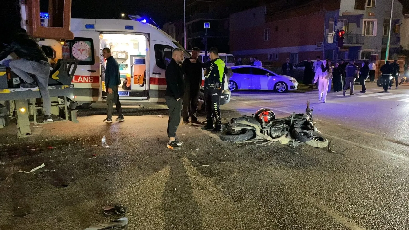İnegöl'de geceyi karartan kaza: Motosikletli gençten acı haber geldi