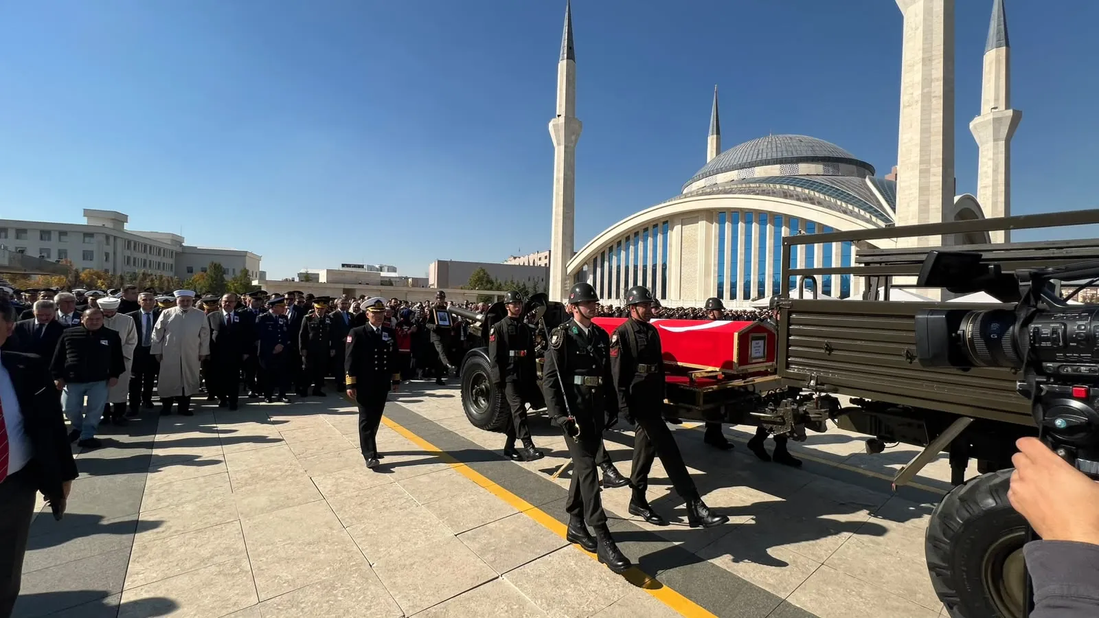 Ankara'da hüzünlü veda: Şehit Albay Sayit Gökgöz dualarla uğurlandı