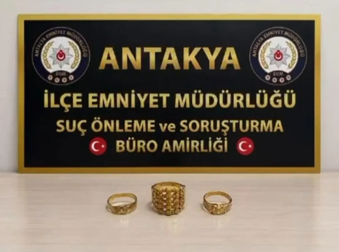 Antakya'daki kuyumcu çarşısında yüzük operasyonu: Güvenlik kameraları ele verdi