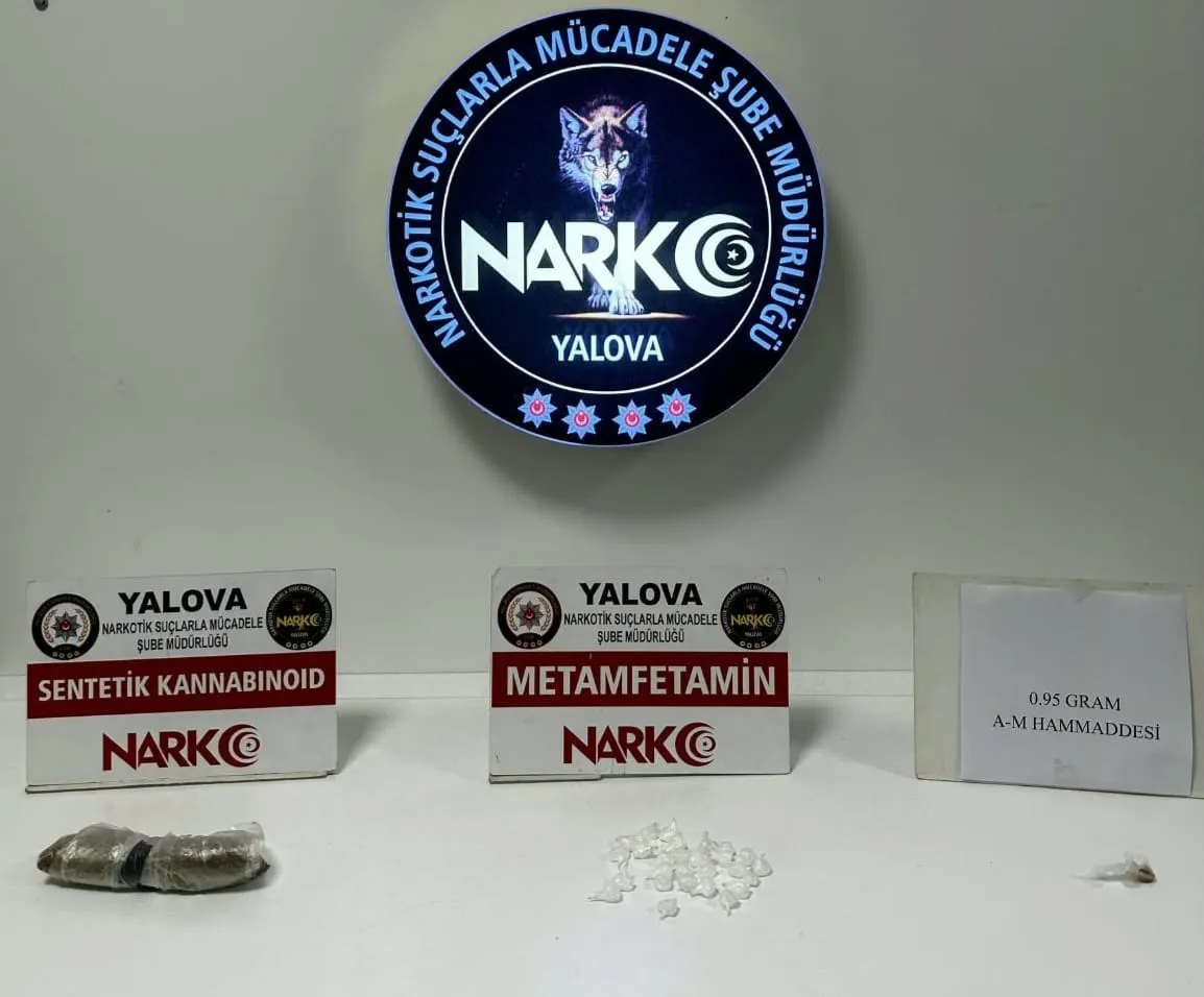 Yalova emniyetinden zehir tacirlerine çifte darbe: İki tutuklama