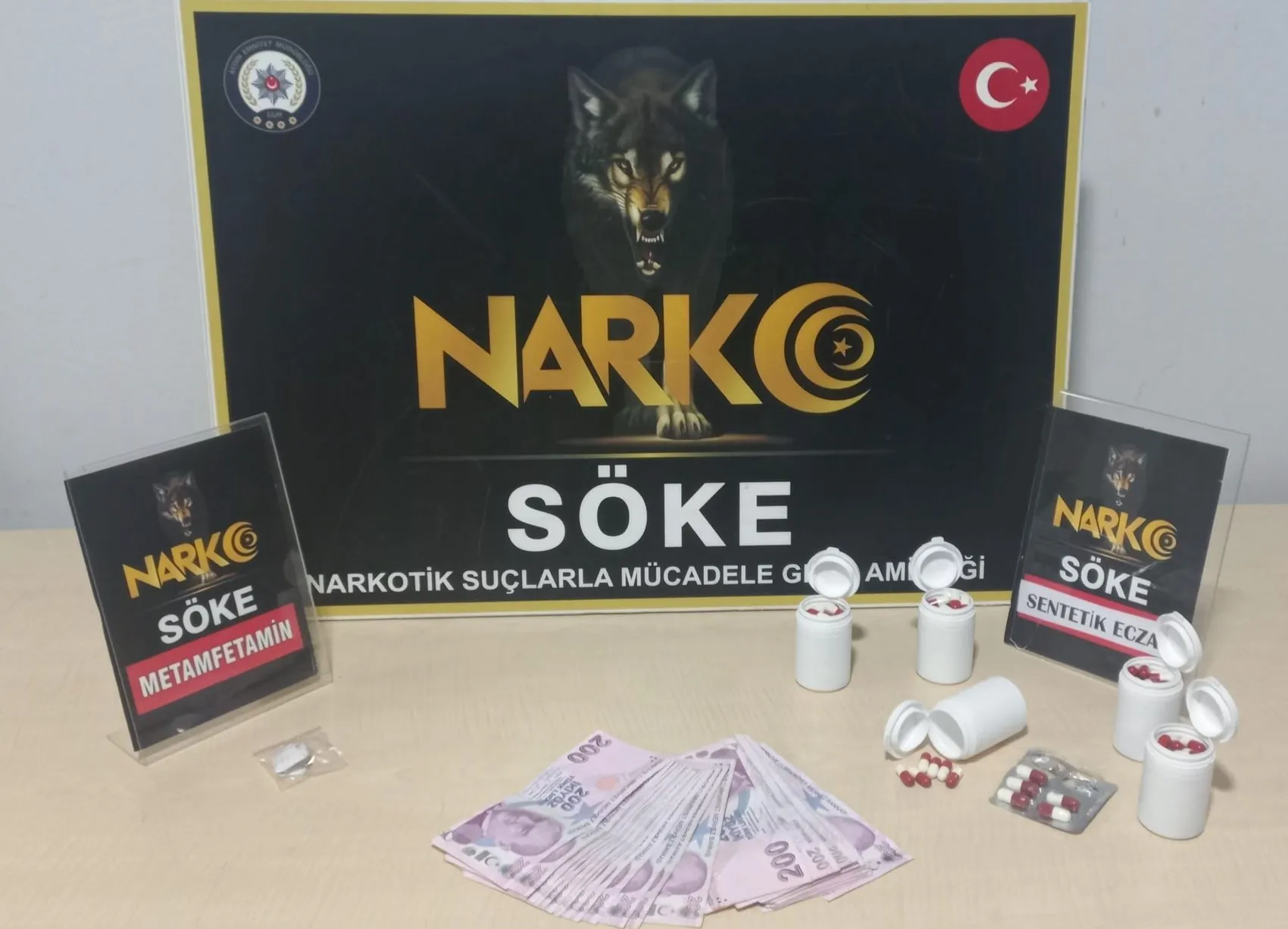 Aydın narkotik ekiplerinden çifte darbe: İki ilçede uyuşturucu tacirlerine geçit yok