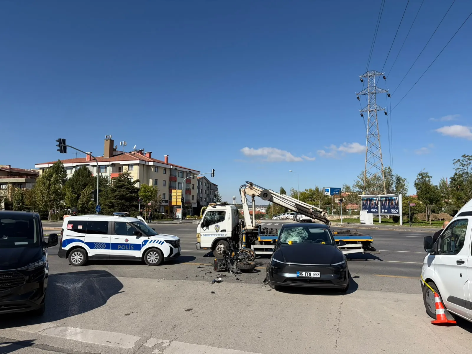 Başkentte sabah saatlerinde acı kaza: Motosiklet sürücüsü olay yerinde can verdi