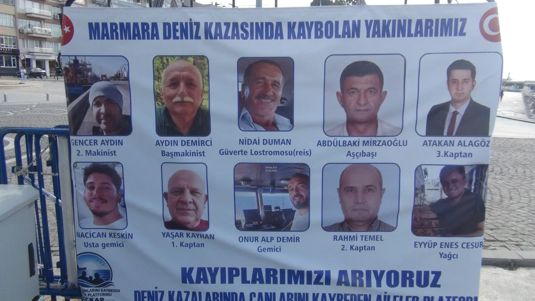 Marmara'nın derinliklerinde 36 gündür süren sessiz bekleyiş: 9 denizci hala kayıp