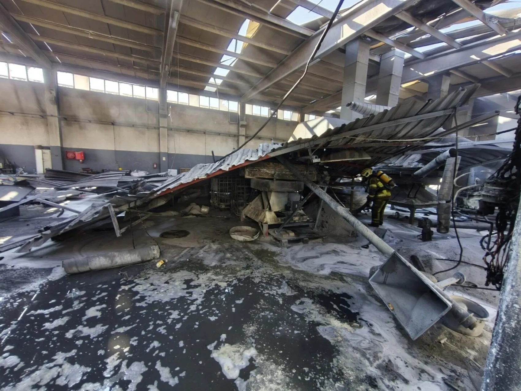 Torbalı'daki metal fabrikasında korkunç patlama: 7 işçi yaralandı